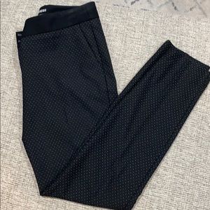 Polka dot dress pants